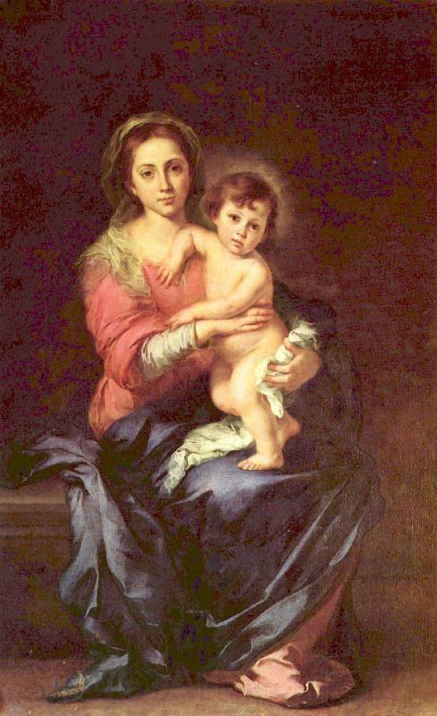 Bartolome Esteban Murillo Madonna Germany oil painting art